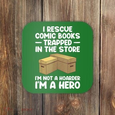 Cool Comic Book Comic Book Collector Coaster