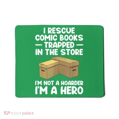 Cool Comic Book Comic Book Collector Mousepad