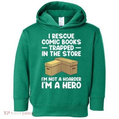 Cool Comic Book Comic Book Collector Toddler Hoodie