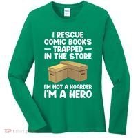 Cool Comic Book Comic Book Collector Women's Long Sleeve Shirt thumb 0