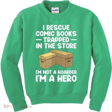 Cool Comic Book Comic Book Collector Kids Sweatshirt