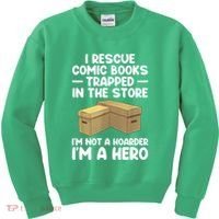 Cool Comic Book Comic Book Collector Kids Sweatshirt thumb 0