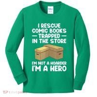 Cool Comic Book Comic Book Collector Kids Long Sleeve Shirt thumb 0