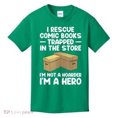 Cool Comic Book Comic Book Collector Kids T-Shirt