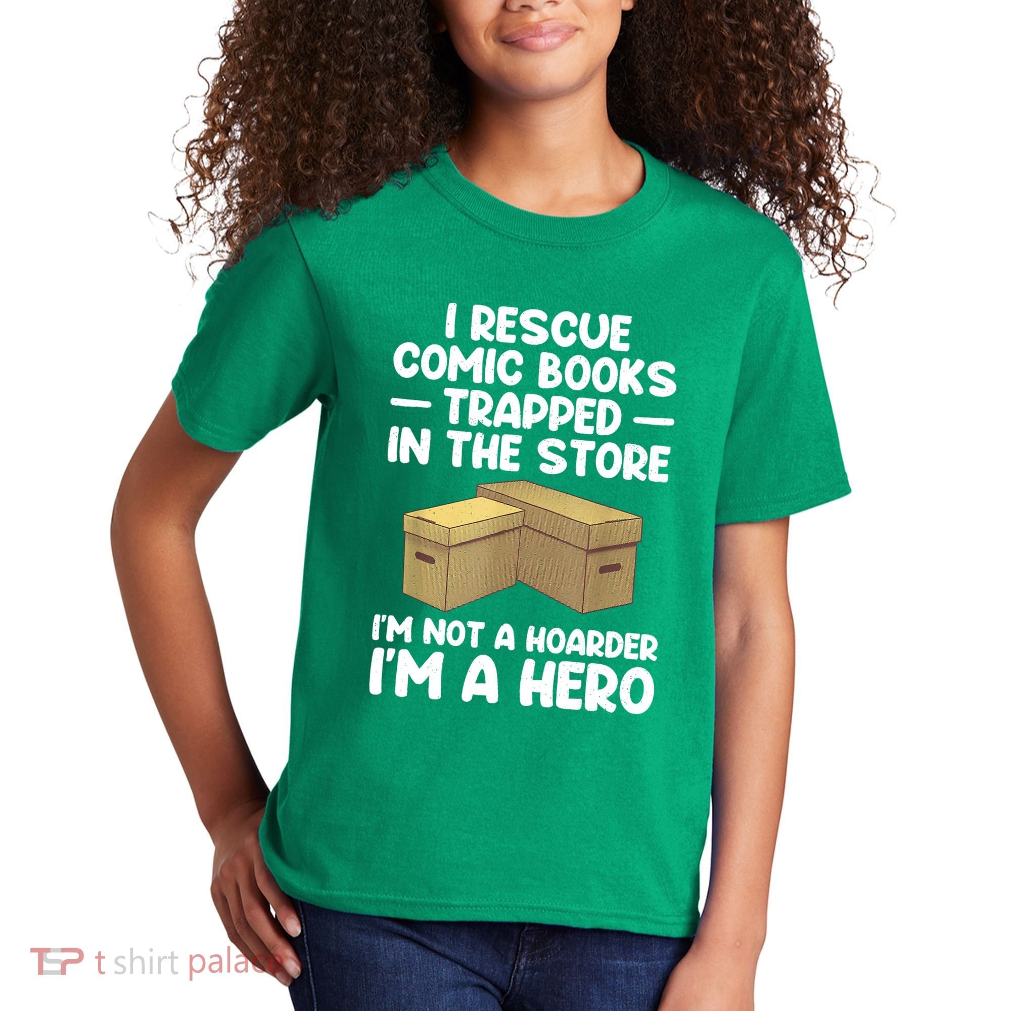 Cool Comic Book Comic Book Collector Kids T-Shirt