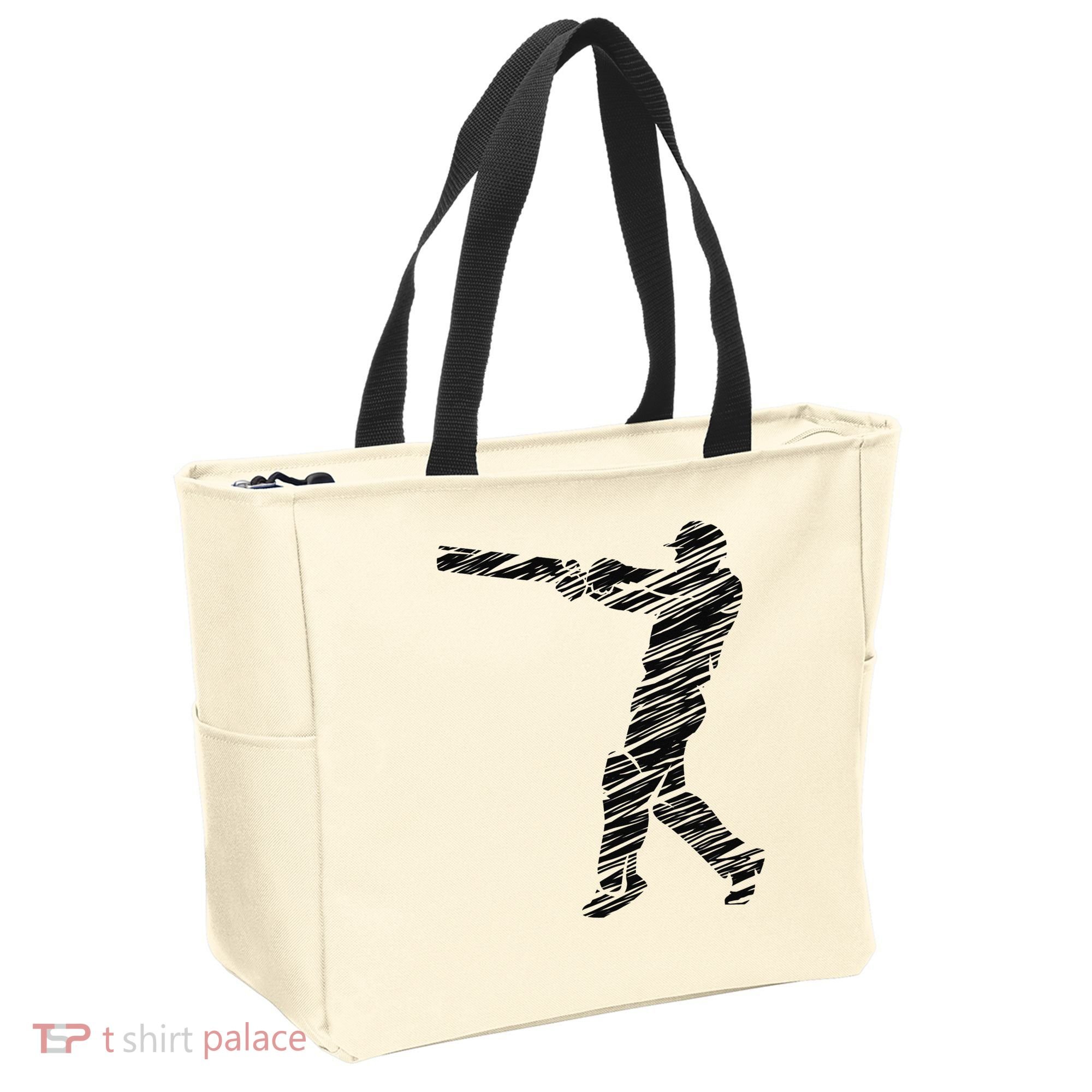 Cricketer Cricketing Bat And Ball Sport Retro Cricket Player Tote Bag