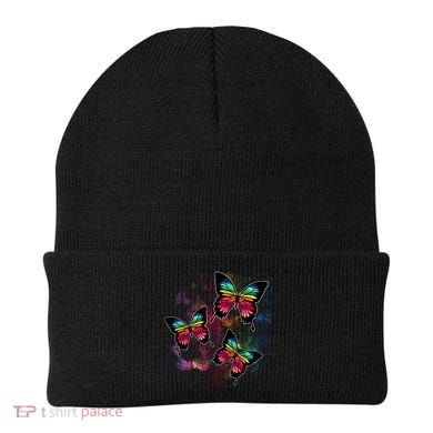 Colorful Cute Butterfly Gift Butterflies Gift Beanie