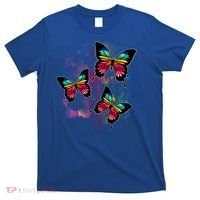 Colorful Cute Butterfly Gift Butterflies Gift T-Shirt thumb 0