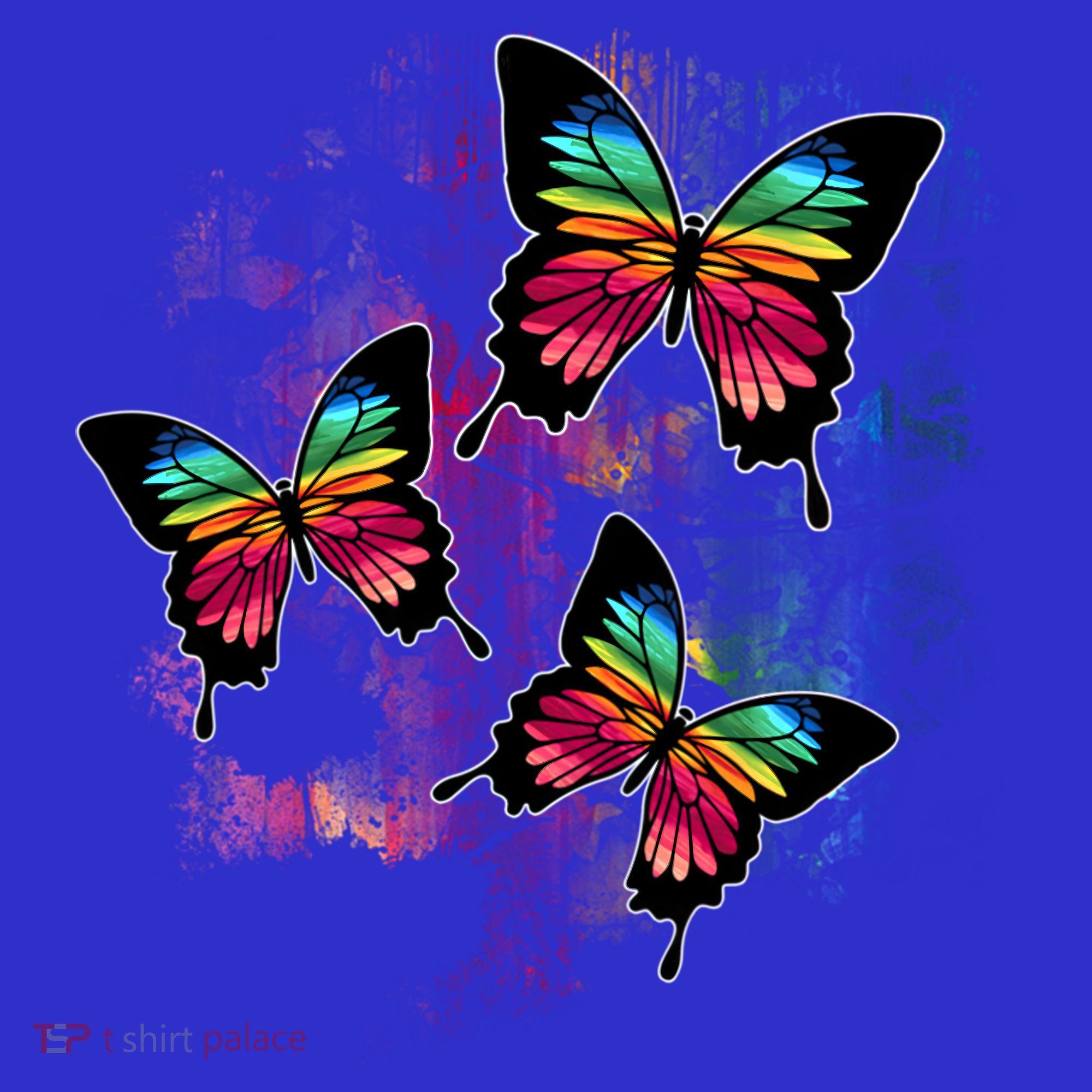Colorful Cute Butterfly Gift Butterflies Gift T-Shirt