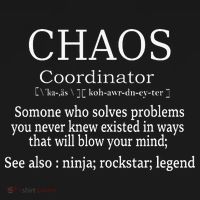 Chaos Coordinator Boss Women Lady Professional Day Women's Hoodie thumb 2