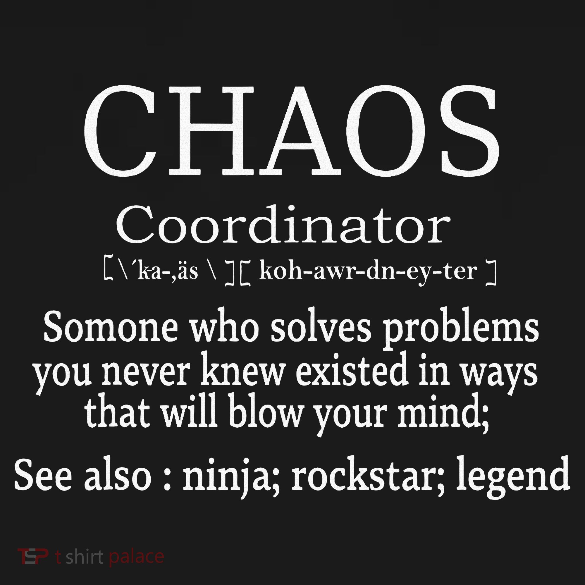 Chaos Coordinator Boss Women Lady Professional Day Baby Bodysuit