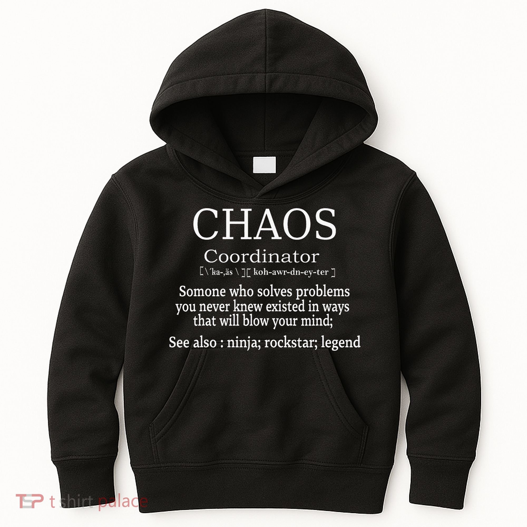 Chaos Coordinator Boss Women Lady Professional Day Kids Hoodie