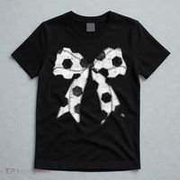 Cute Coquette Bow Funny Game Day Soccer Mom Life Team Sports Gift T-Shirt thumb 5