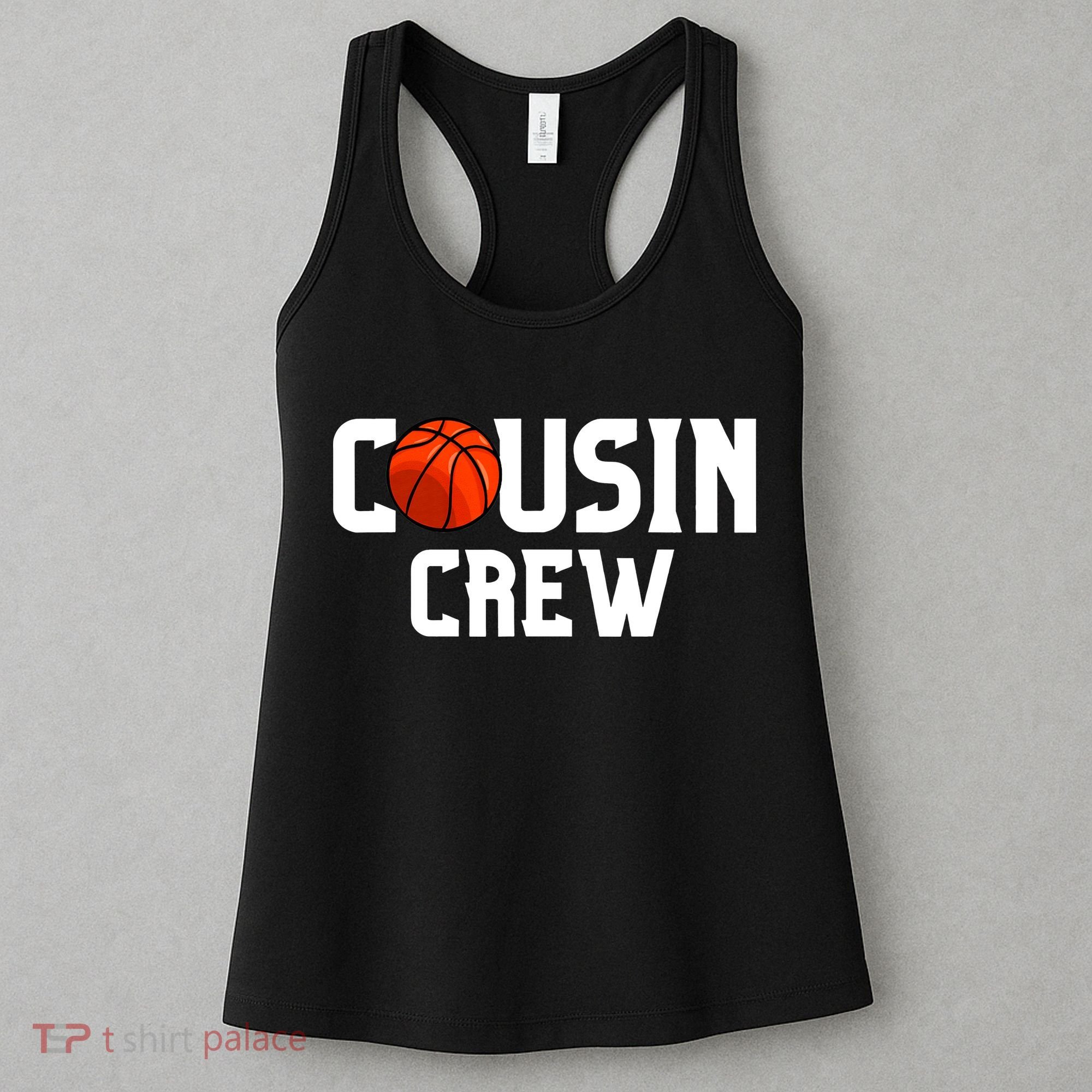 Cousin Crew Basketball Squad Family Friends Basketball Women's Tank Top