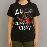 Cajun Crawfish Boil Party A Little Cray Mardi Gras Southern T-Shirt thumb 4