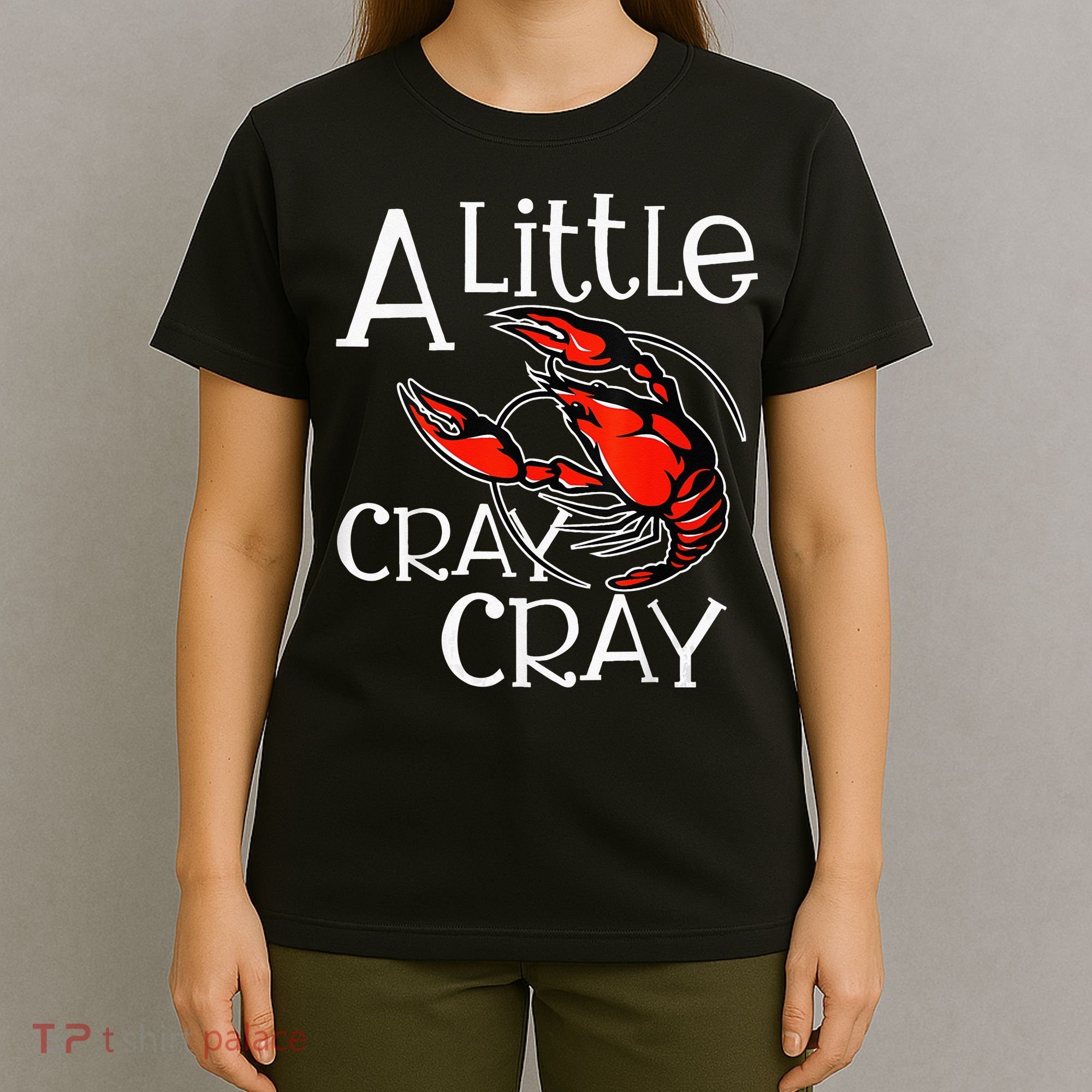 Cajun Crawfish Boil Party A Little Cray Mardi Gras Southern T-Shirt