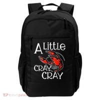 Cajun Crawfish Boil Party A Little Cray Mardi Gras Southern Backpack thumb 0