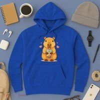 Cute Capybara Boba Tea Bubble Rodent Hoodie thumb 3
