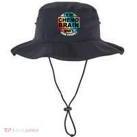 Cancer Chemo Brain Retro Awareness Bucket Hat thumb 0