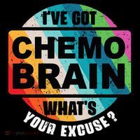 Cancer Chemo Brain Retro Awareness Bucket Hat thumb 4