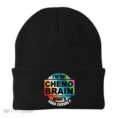 Cancer Chemo Brain Retro Awareness Beanie