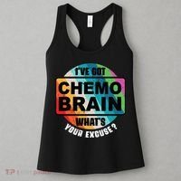 Cancer Chemo Brain Retro Awareness Women's Tank Top thumb 3