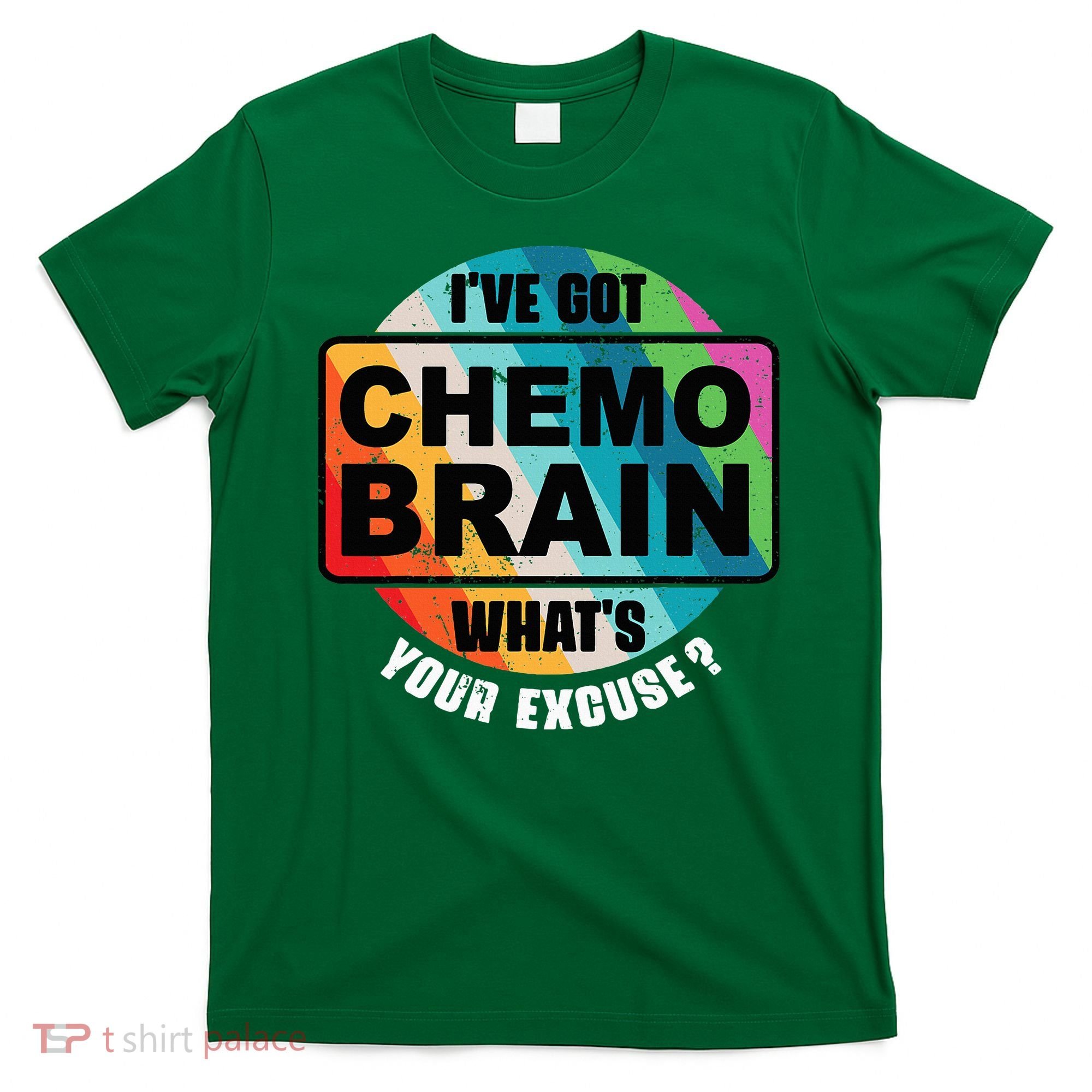 Cancer Chemo Brain Retro Awareness T-Shirt