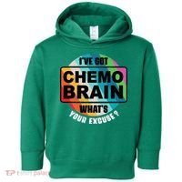 Cancer Chemo Brain Retro Awareness Toddler Hoodie thumb 0