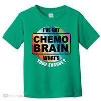 Cancer Chemo Brain Retro Awareness Toddler T-Shirt thumb 0