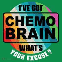 Cancer Chemo Brain Retro Awareness Women's Long Sleeve Shirt thumb 2