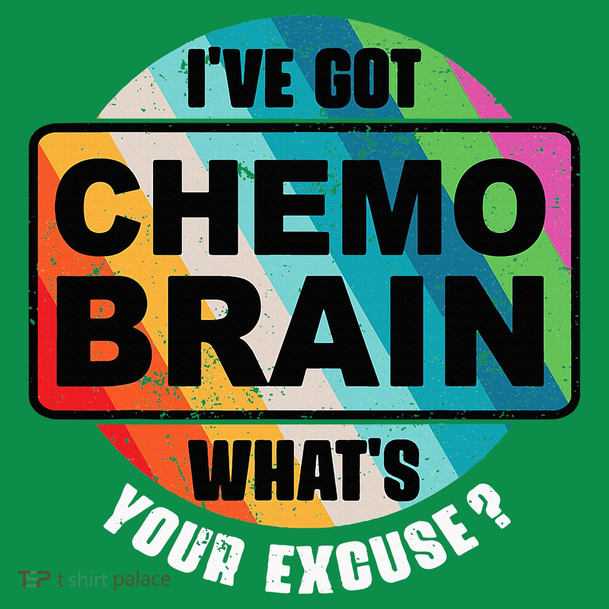 Cancer Chemo Brain Retro Awareness Women's T-Shirt