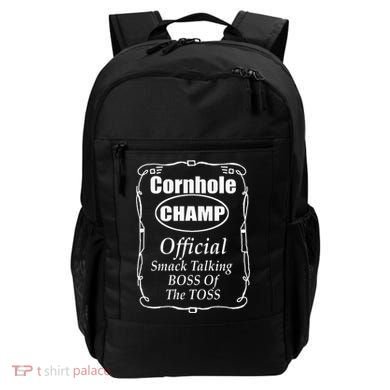 Cornhole Champion Boss Of The Toss Cornhole Backpack