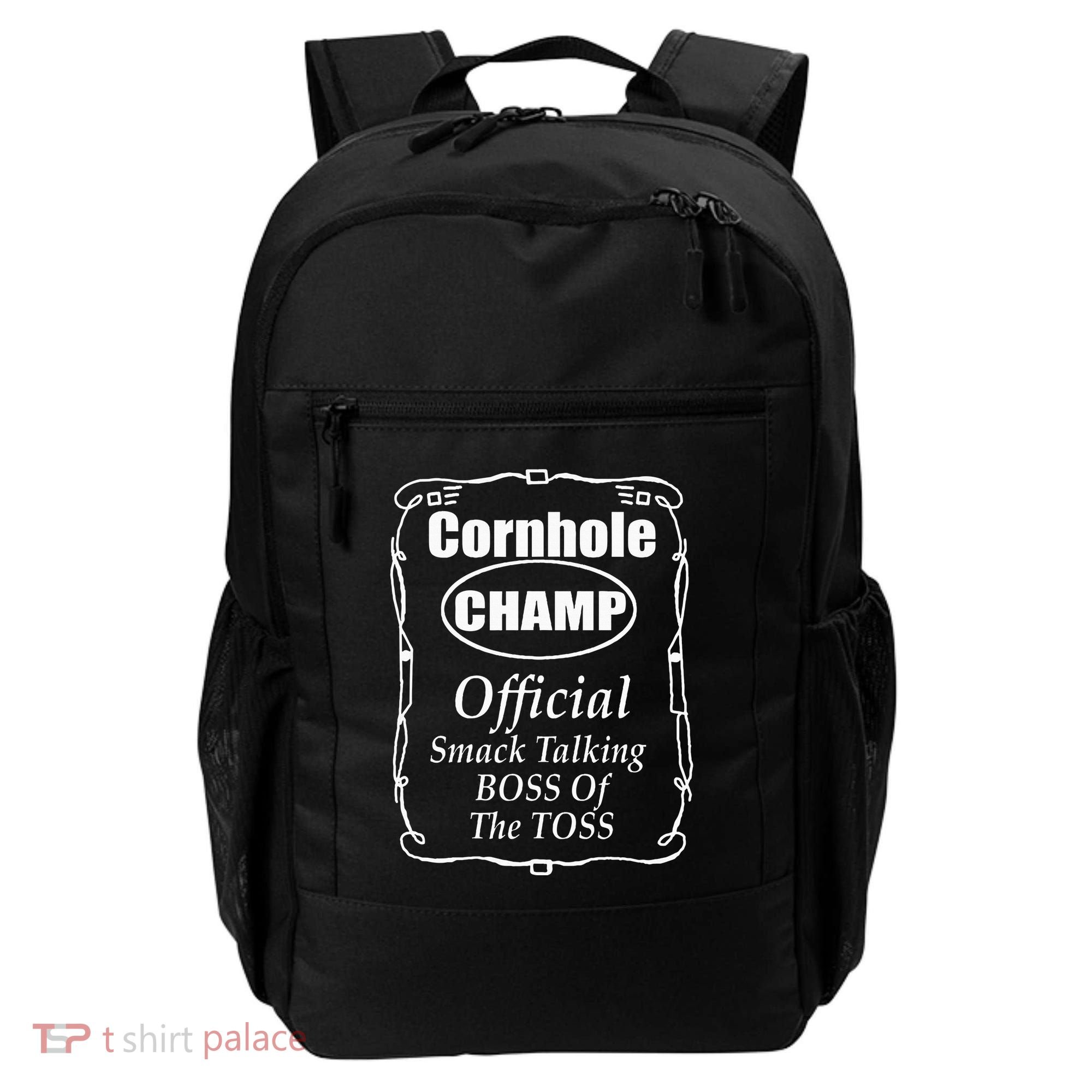 Cornhole Champion Boss Of The Toss Cornhole Backpack