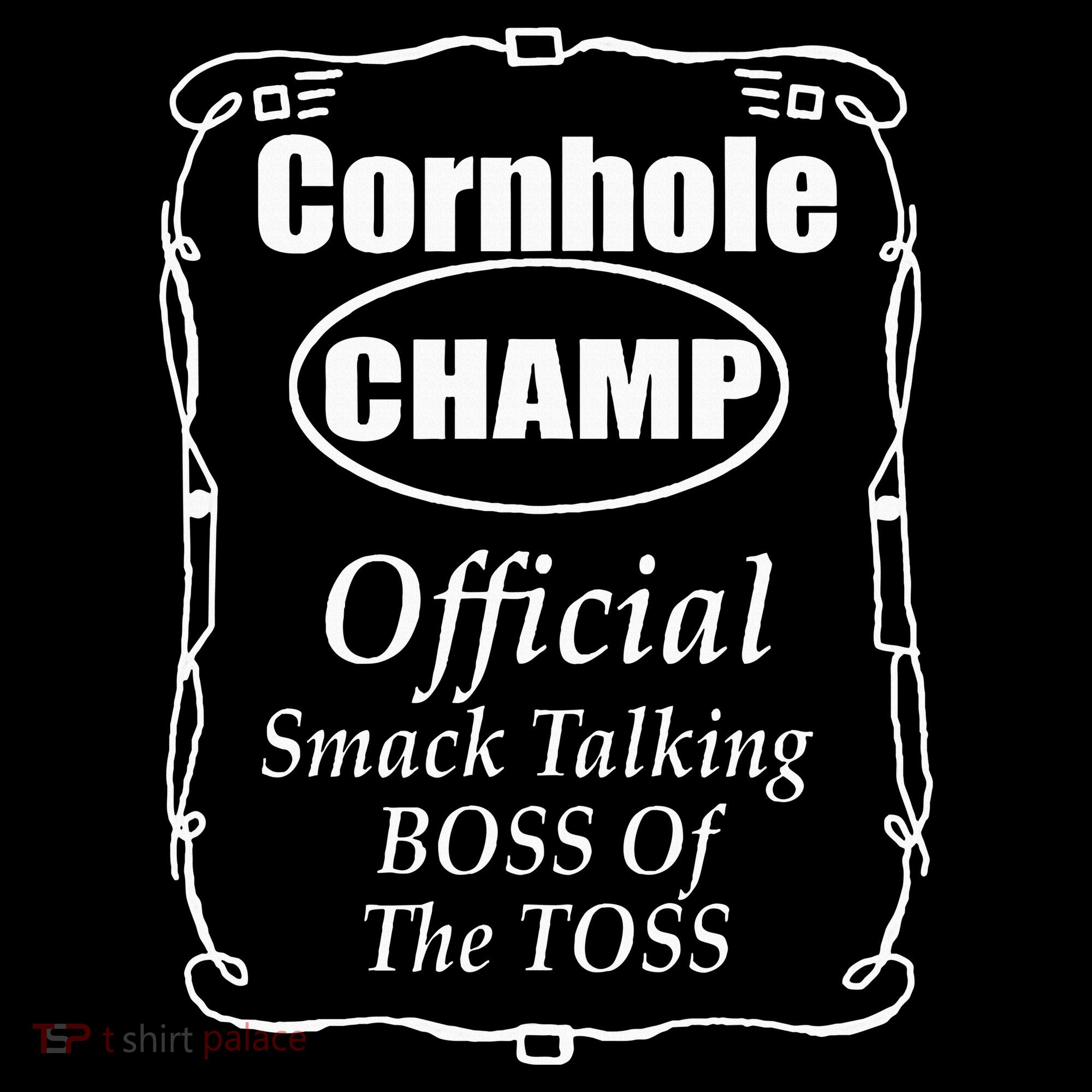 Cornhole Champion Boss Of The Toss Cornhole Bucket Hat
