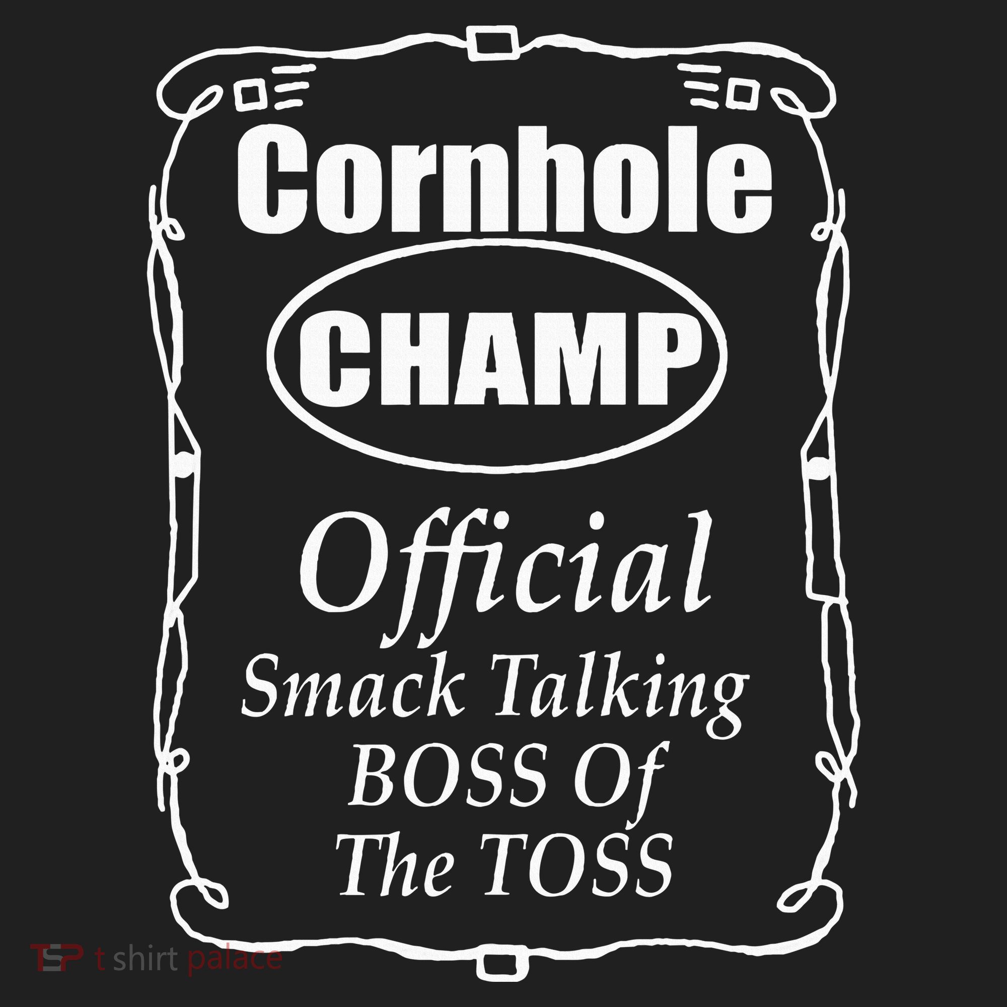 Cornhole Champion Boss Of The Toss Cornhole Tumbler