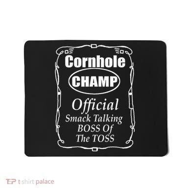 Cornhole Champion Boss Of The Toss Cornhole Mousepad