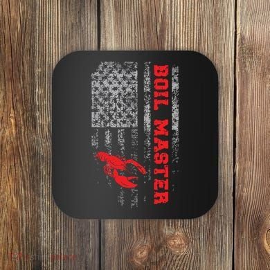 Cool Crawfish Boil For Men Women Crawfish Seafood Chef Coaster
