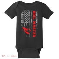 Cool Crawfish Boil For Men Women Crawfish Seafood Chef Baby Bodysuit thumb 0