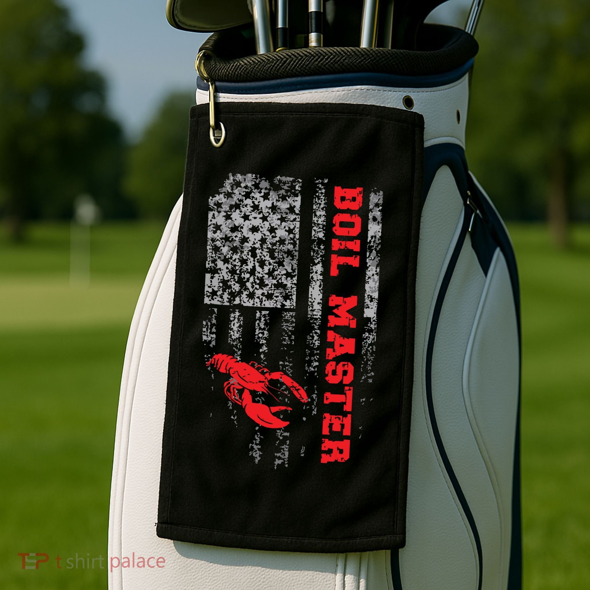 Cool Crawfish Boil For Men Women Crawfish Seafood Chef Golf Towel