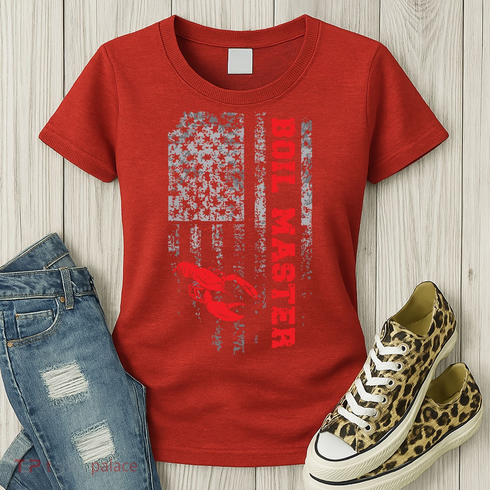 Cool Crawfish Boil For Men Women Crawfish Seafood Chef Women's T-Shirt
