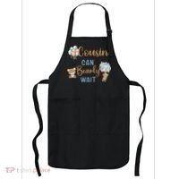 Cousin Can Bearly Wait Gender Neutral Baby Shower Matching Apron thumb 0
