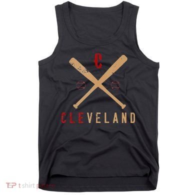 Cleveland Cle Baseball Vintage Distressed Tank Top