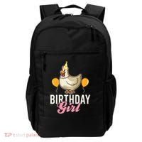 Cute Chicken Birthday Girl Backpack thumb 0