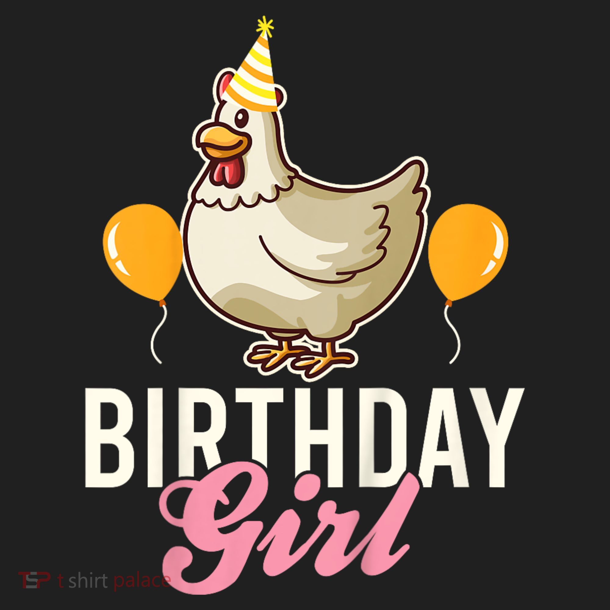 Cute Chicken Birthday Girl Beanie