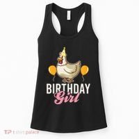 Cute Chicken Birthday Girl Women's Tank Top thumb 0