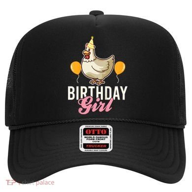 Cute Chicken Birthday Girl Hat