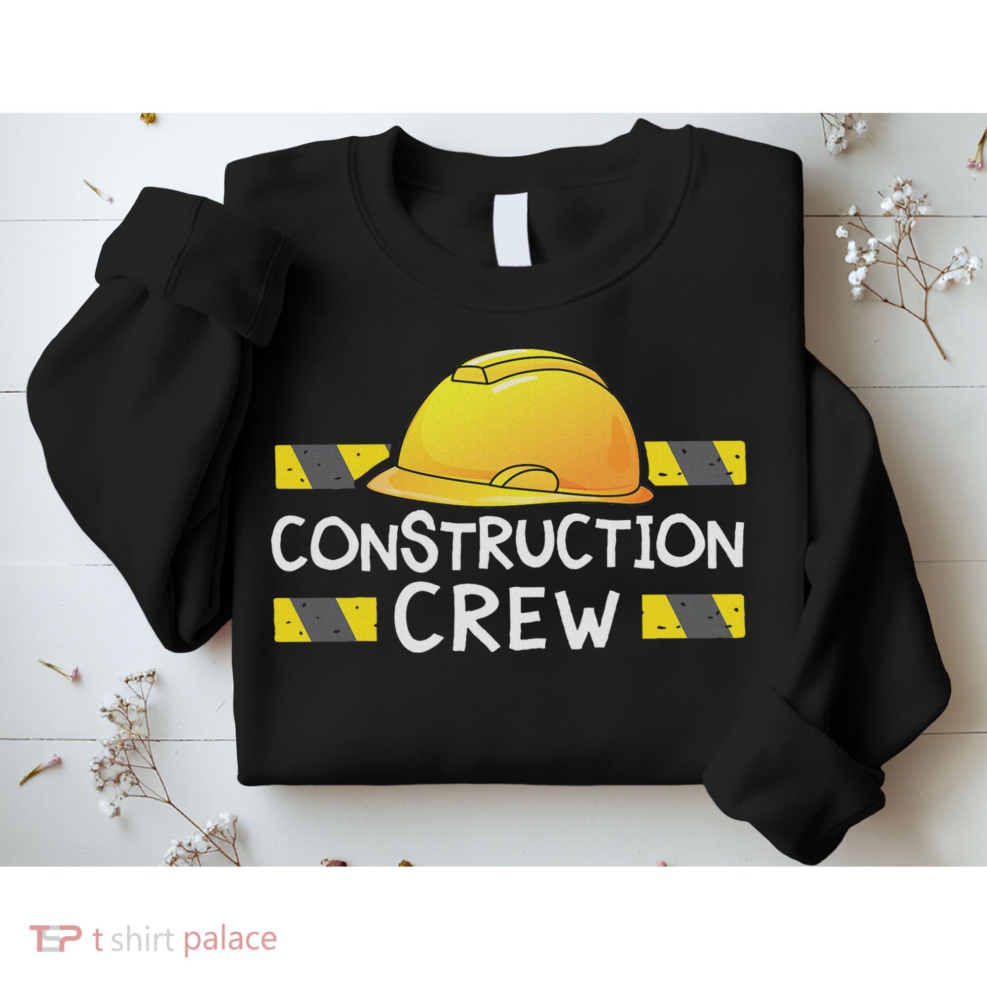 Construction Crew Birthday Party Supplies Matching Sweatshirt