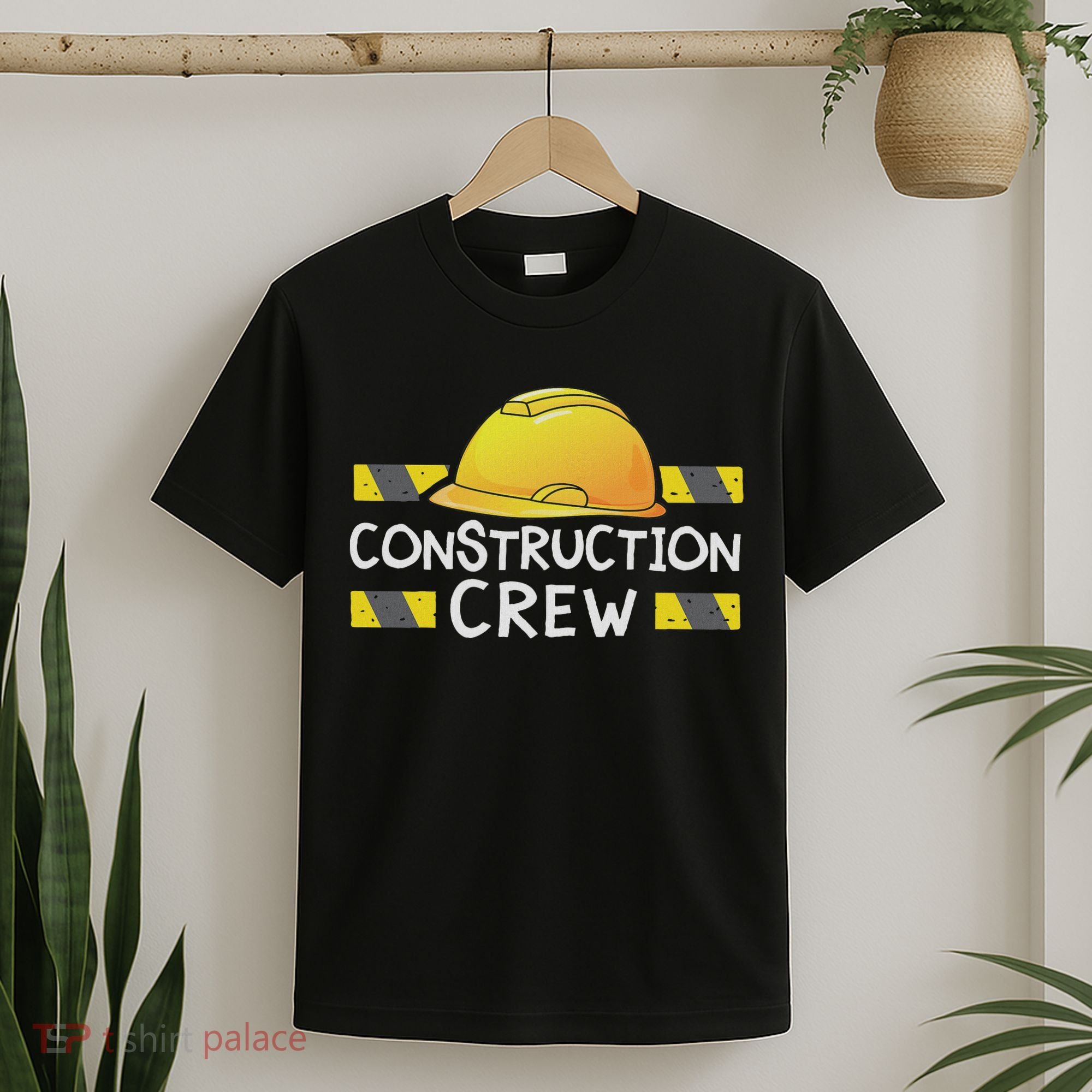 Construction Crew Birthday Party Supplies Matching T-Shirt