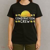 Construction Crew Birthday Party Supplies Matching T-Shirt thumb 4