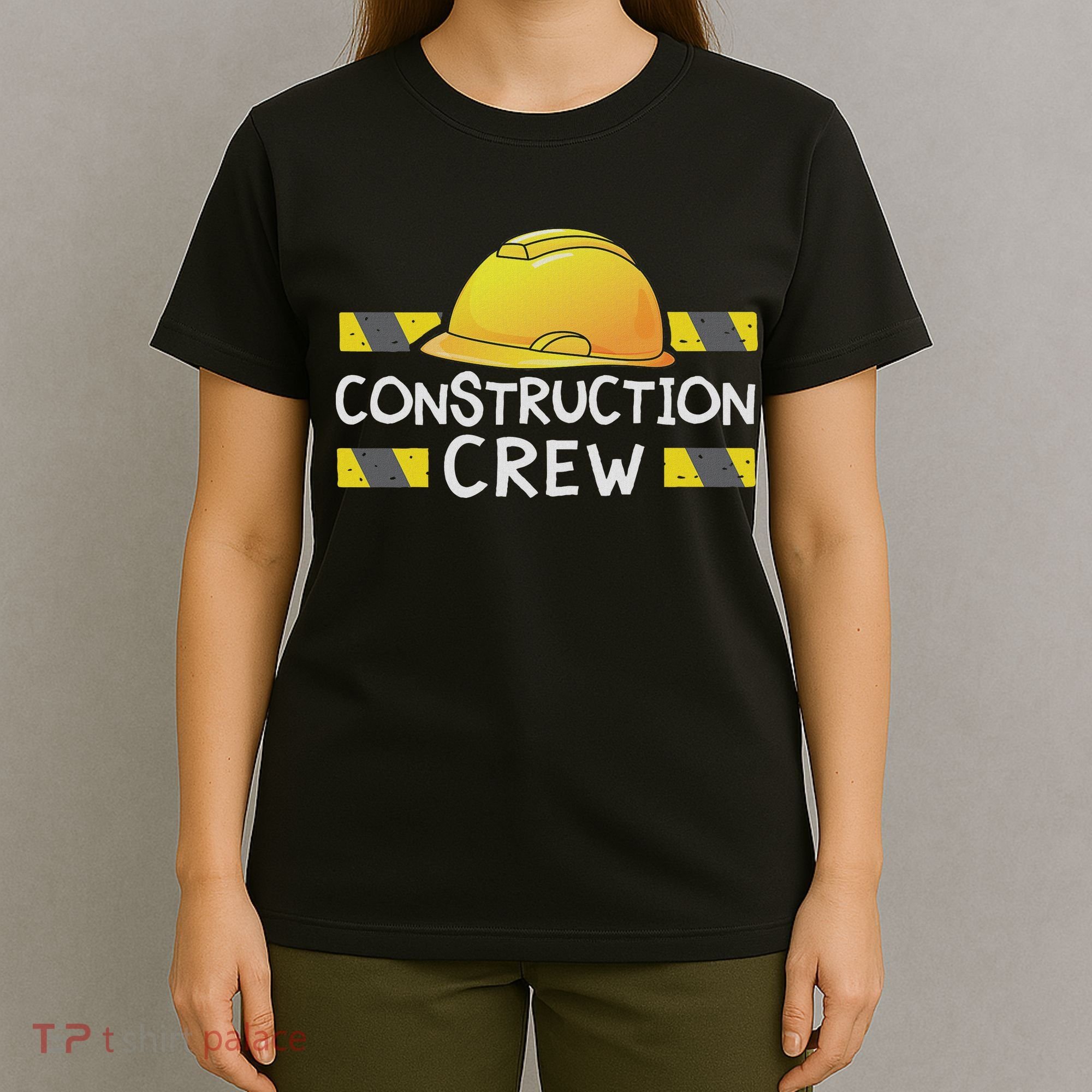 Construction Crew Birthday Party Supplies Matching T-Shirt